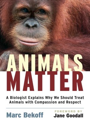 cover image of Animals Matter